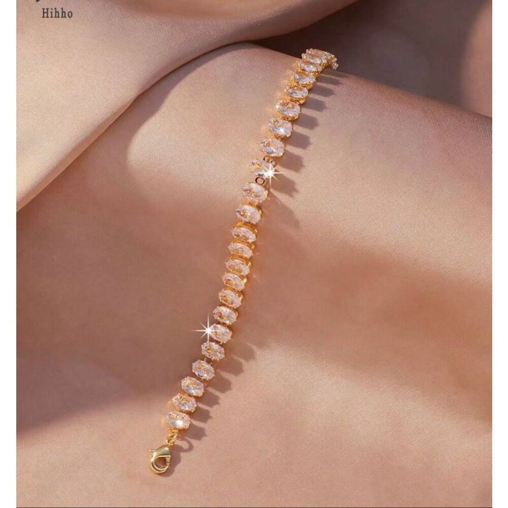 Beautiful White CZ Bracelet